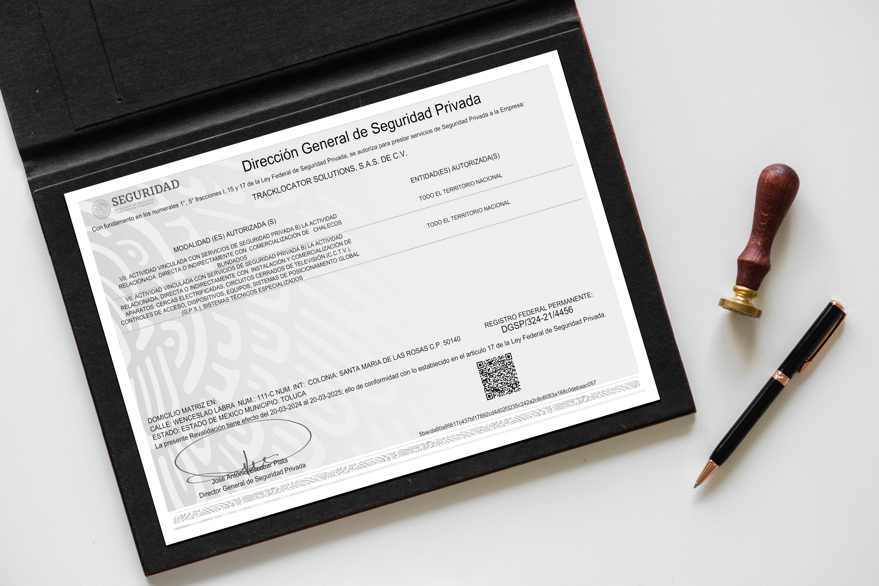 Permiso de Seguridad Privada Federal